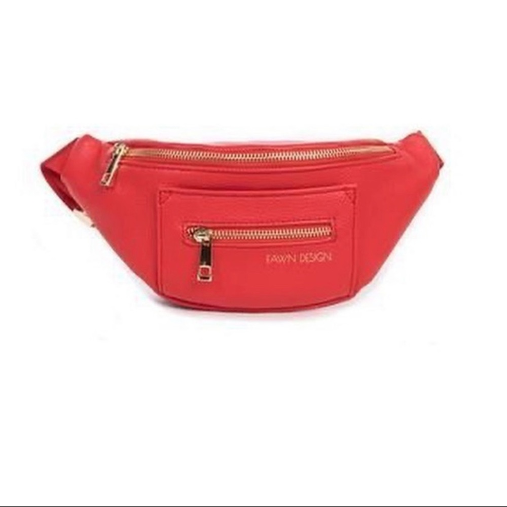 Fawn Design Red Fanny bag